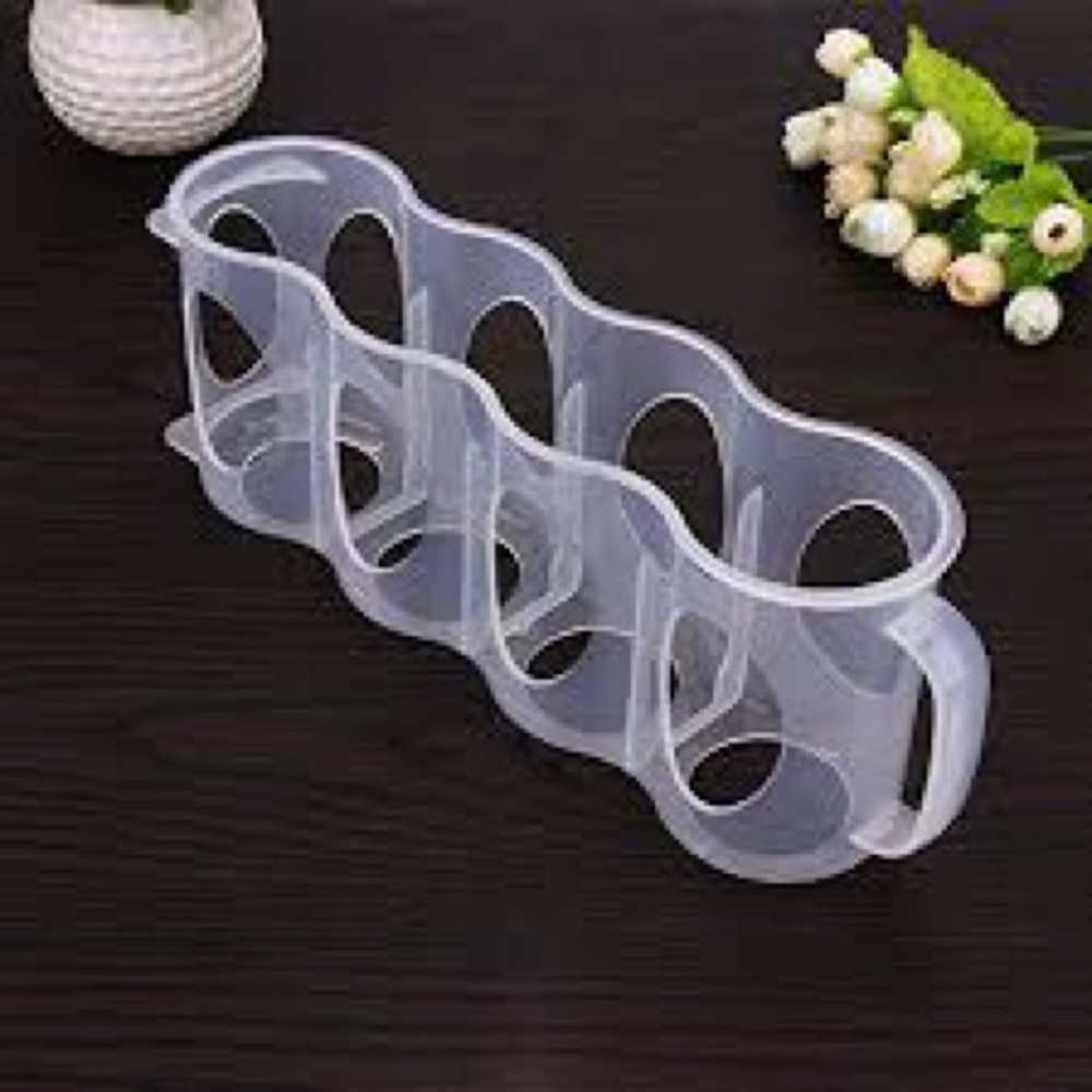 4 pack | Clear Plastic Bottle Holder